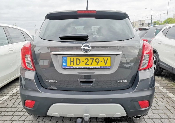 Opel Mokka cena 49900 przebieg: 118880, rok produkcji 2015 z Kraków małe 596